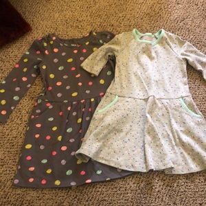 Bundle of two toddler dresses